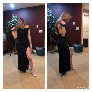 Gorgeous black formal/prom dress